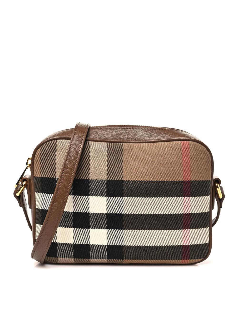 Burberry Calfskin House Check Camera #280230B77B